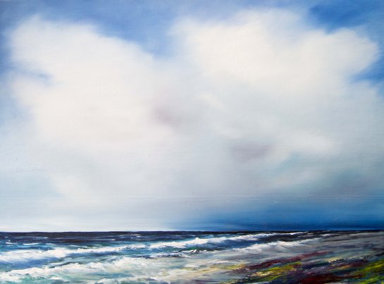 Seashore, 24" x 20", Oil on Canvas, €200